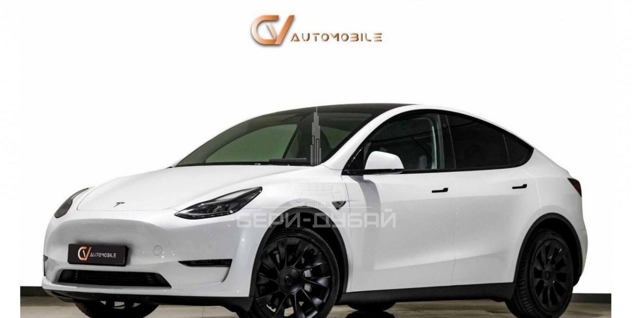 Tesla Model Y (Long Range) | GCC Spec — With Warranty — Free Full Comprehensive Insurance