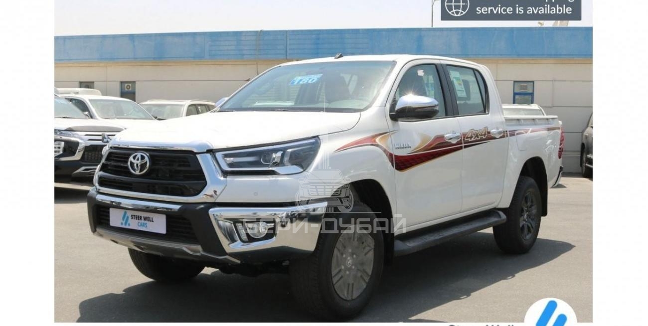 Toyota Hilux 2022 | GLXS 2.4L DSL FULL OPTION A/T MAROON INTERIOR EXPORT ONLY