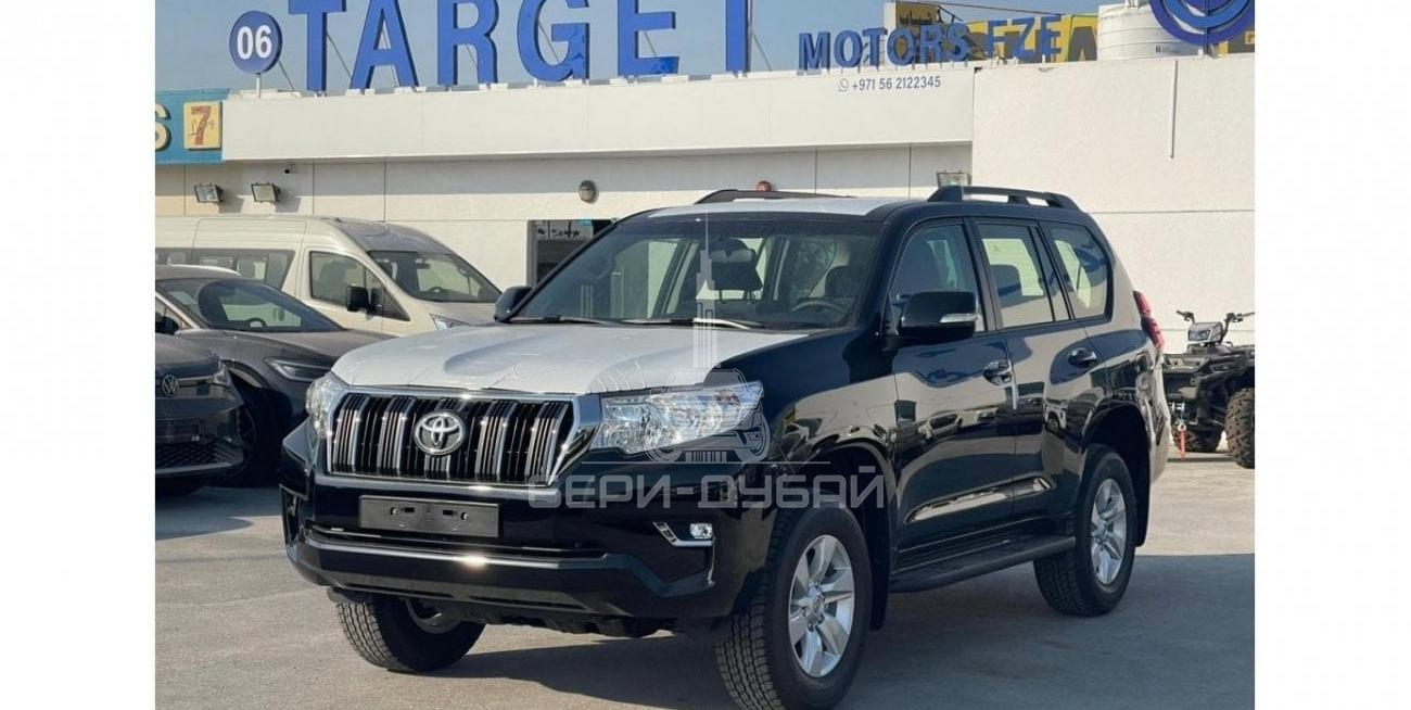 Toyota Prado TOYOTA PRADO TXL 2.8DIESEL MID OPTION  AT TIRE UNDER MY2023 – BLACK