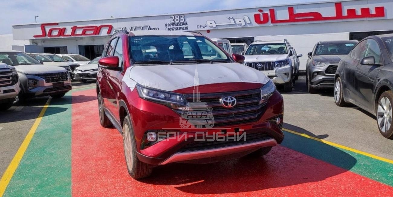 Toyota Rush 2022 ,, 1.5L petrol automatic 4X2 Red color
