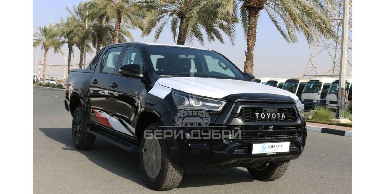 Toyota Hilux SPECIAL RAMADAN DEAL — GR SPORT WITH RADAR AND 360 CAMERA SPECIAL SPORT RED INTERIOR EXPORT ONLY