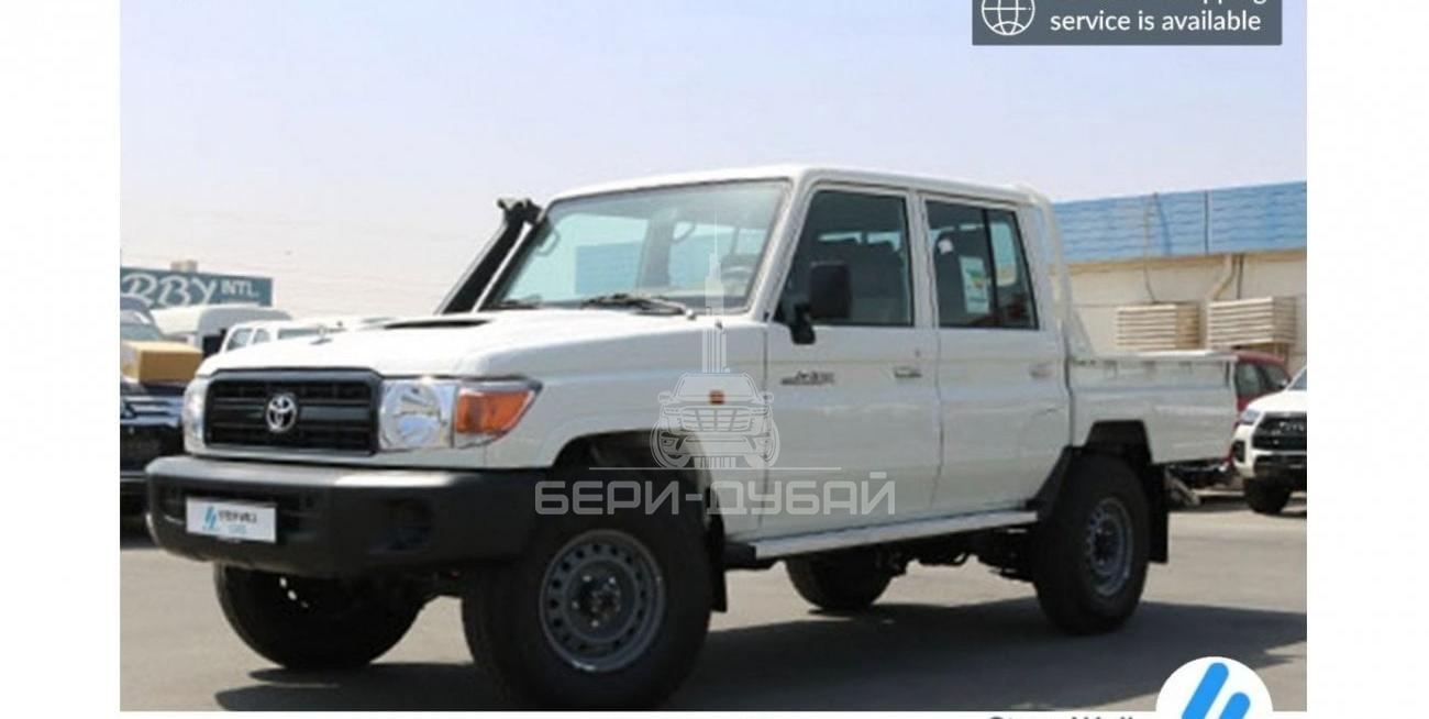 Toyota Land Cruiser Pickup DC 2022 | LC 79 PICKUP D/C 4.5L DSL — 4WD — V8,POWER WINDOW — EXPORT ONLY