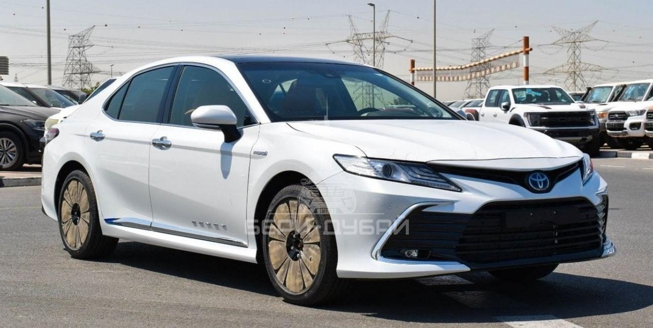 Toyota Camry Brand New Camry Grande 2.5L Hybrid | 40th Anniv | White/Brown | 2023 Model | For Export Only