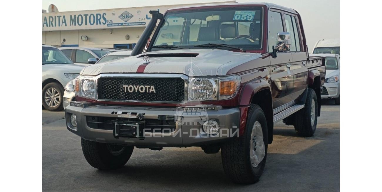 Toyota Land Cruiser Pickup 4.5L,V8,DIESEL,DOUBLE/CABIN,DIFF/LOCK,OVER FENDER,WINCH,PICKUP,POWER WINDOW,FULL OPTION,MT,2022MY