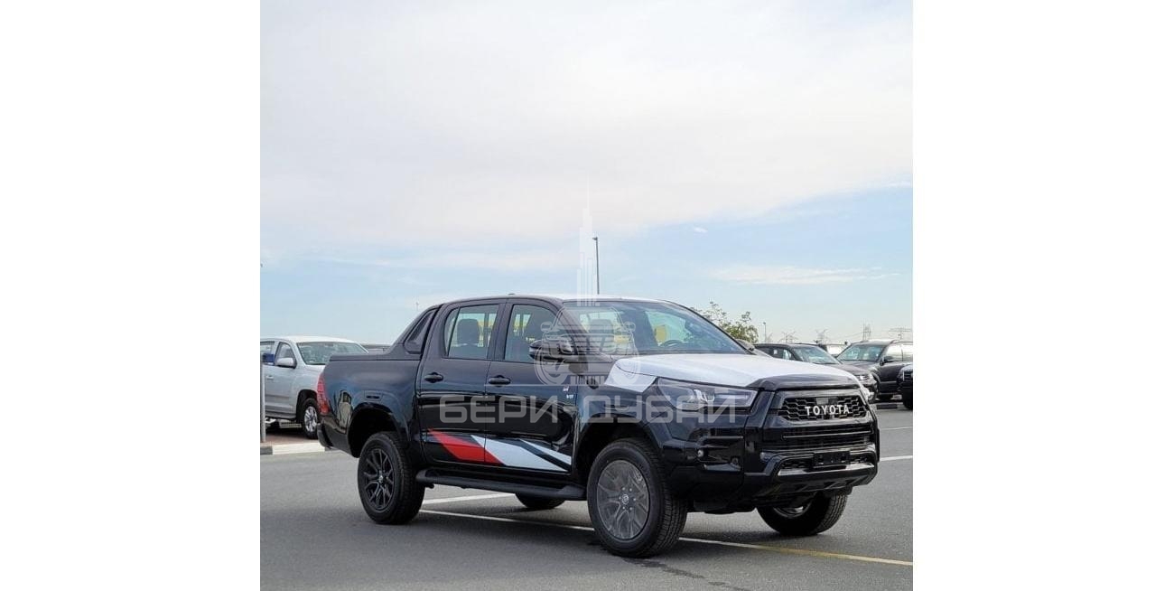 Toyota Hilux 2023 — 4.0L — V6 |Petrol | GR Sport | 4WD | Black | A/T
